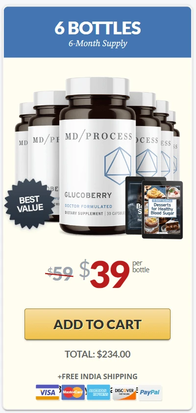 GlucoBerry USA official website
